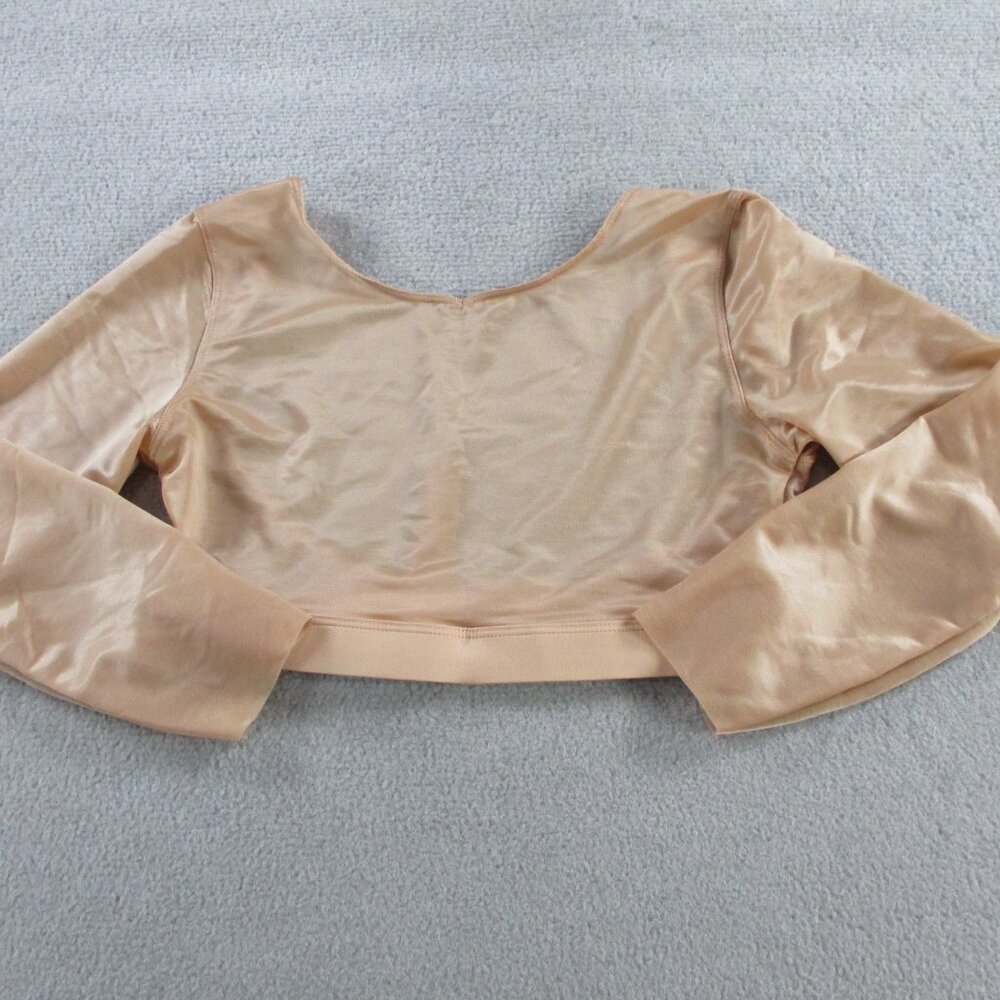 SKIMS Arm Shaper Womens Small Clay Barely There Shapewear Open Bust Front NWT - Picture 3 of 5